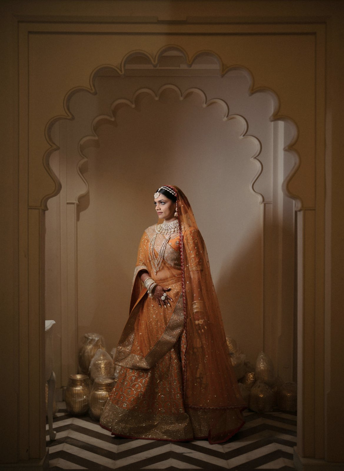 Bridal portrait by Riva Weddings