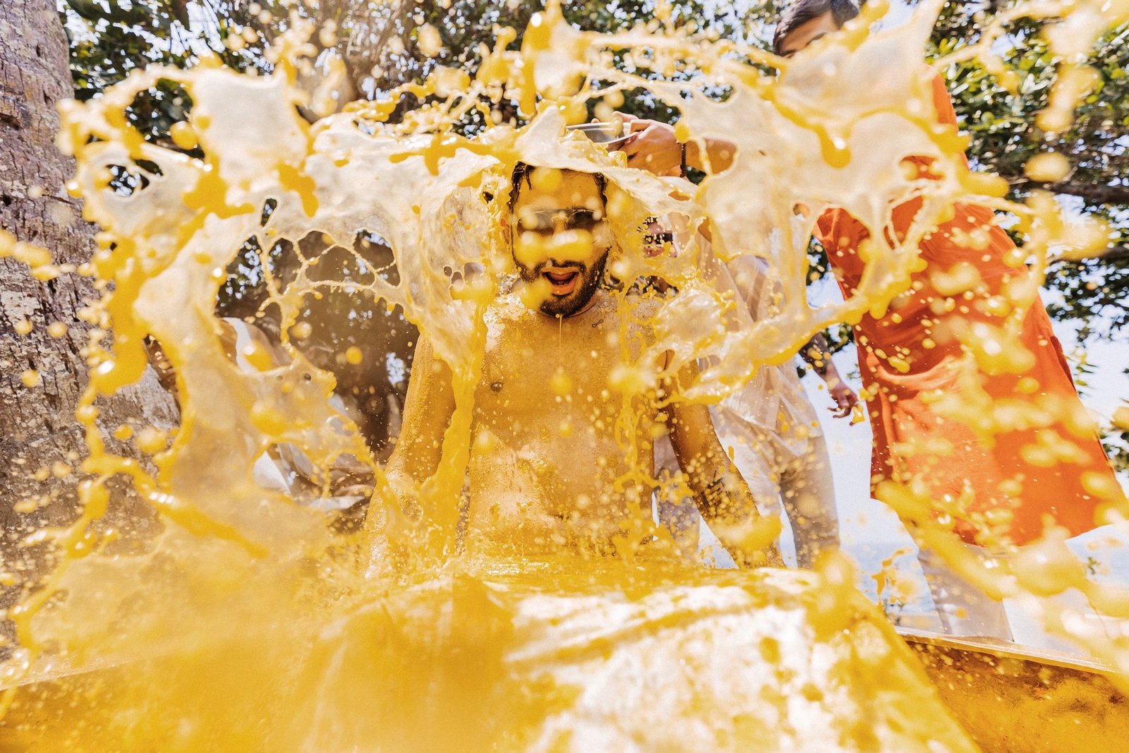 Candid wedding portrait by Riva Weddings, Ahmedabad