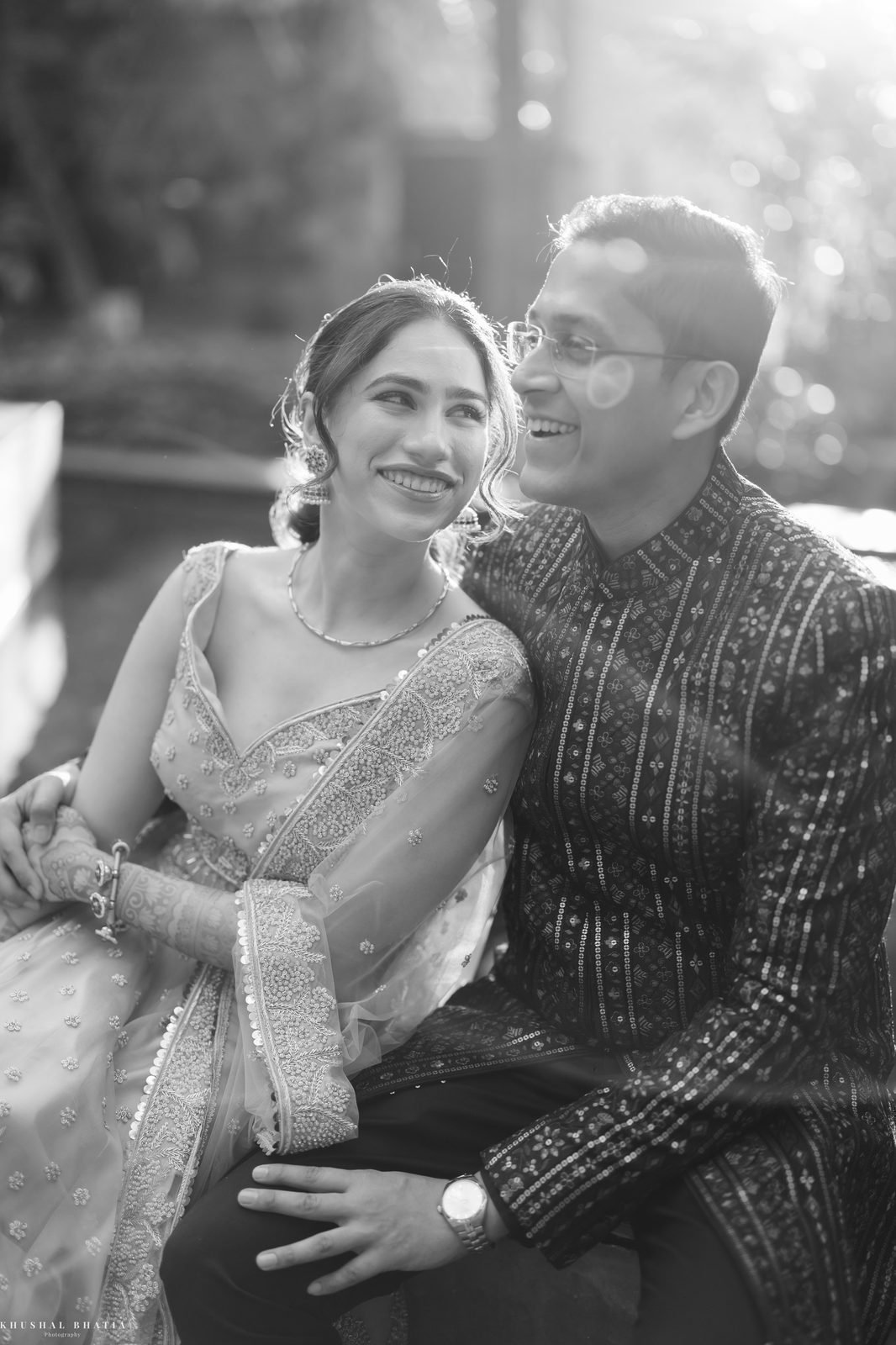 Wedding couple portrait by Riva Weddings
